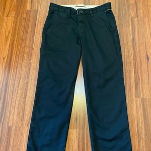Vans boys pants navy blue size 27